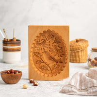 Moldes de Madera de Haya para Galletas