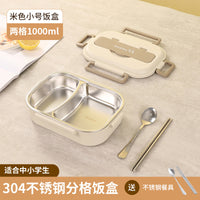 Fiambrera de Acero Inoxidable con 5 Compartimentos