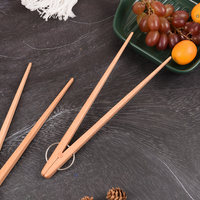 Pinzas de Madera de Haya para Alimentos