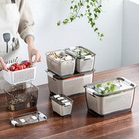 Contenedor para Fruta con Cesta Escurridora