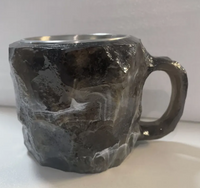 Taza de Café con Efecto Cristal Mineral