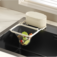 Colador Plegable para Fregadero con Ventosa