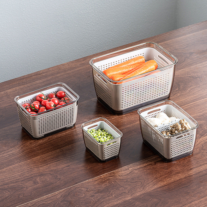 Contenedor para Fruta con Cesta Escurridora