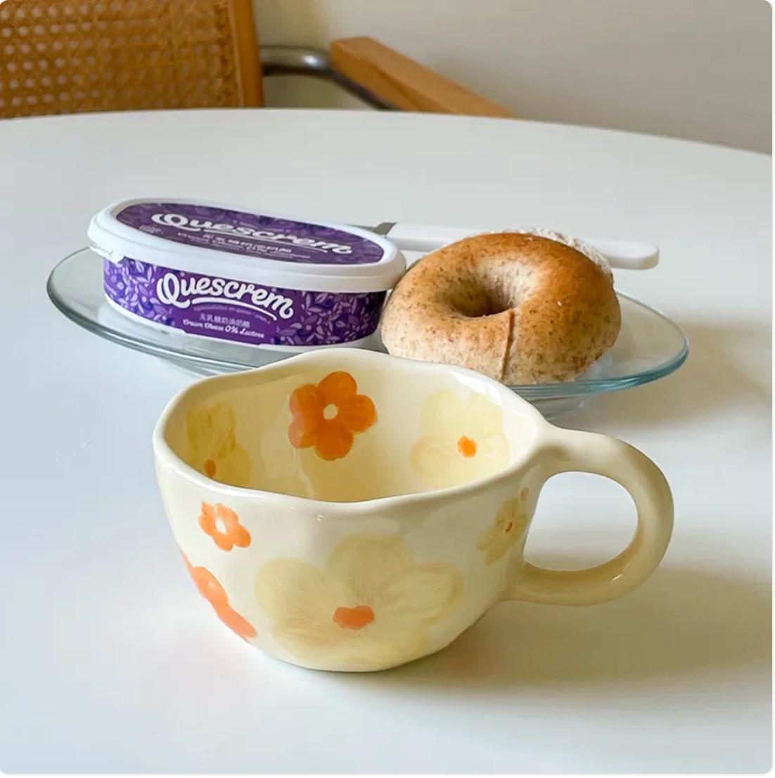 Taza de Cerámica Pintada a Mano