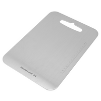 Tabla de Cortar Antibacteriana de Acero Inoxidable