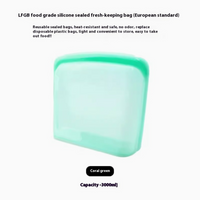 Bolsa de Silicona Reutilizable para Alimentos