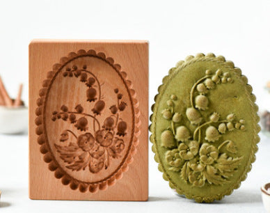Moldes de Madera de Haya para Galletas