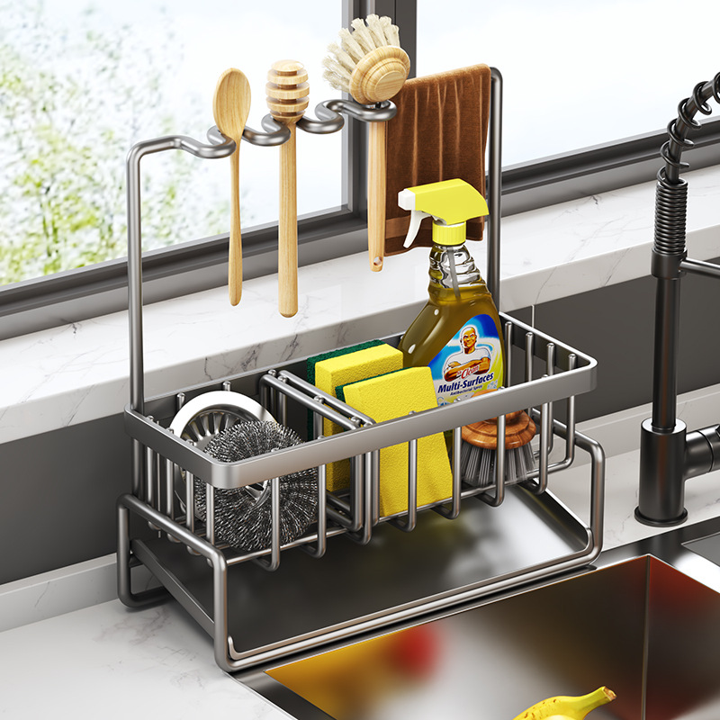 Organizador de Fregadero con Escurridor