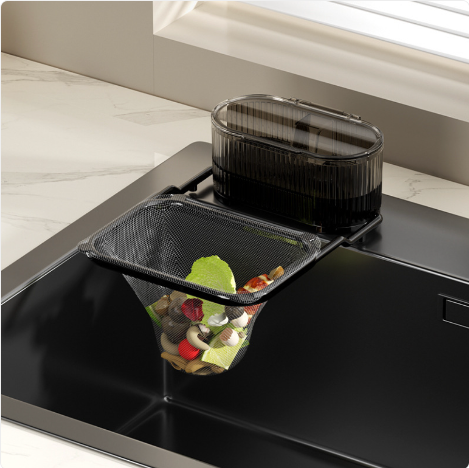 Colador Plegable para Fregadero con Ventosa