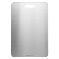 Tabla de Cortar Antibacteriana de Acero Inoxidable