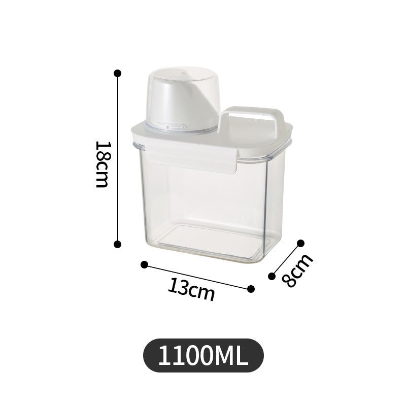 Contenedor Transparente para Cereales con Tapa