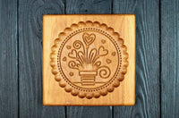 Moldes de Madera de Haya para Galletas