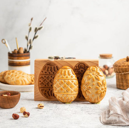 Moldes de Madera de Haya para Galletas