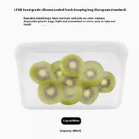 Bolsa de Silicona Reutilizable para Alimentos