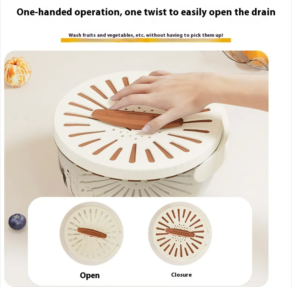 Escurridor Plegable para Frutas y Verduras