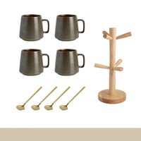 Taza de Gres Estilo Japonés