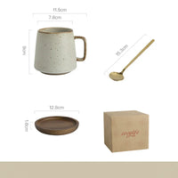 Taza de Gres Estilo Japonés