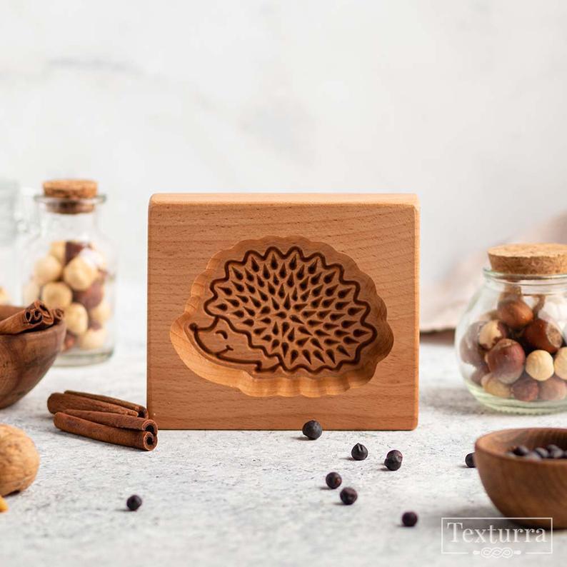 Moldes de Madera de Haya para Galletas