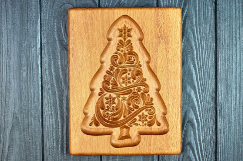 Moldes de Madera de Haya para Galletas