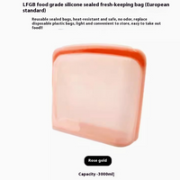 Bolsa de Silicona Reutilizable para Alimentos