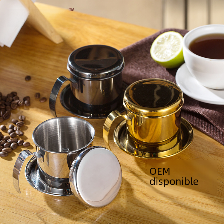 Cafetera Vietnamita de Goteo con Filtro