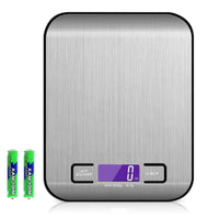 Báscula de Cocina de Acero Inoxidable Recargable