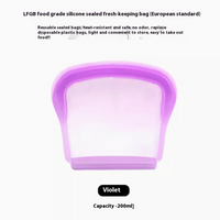 Bolsa de Silicona Reutilizable para Alimentos