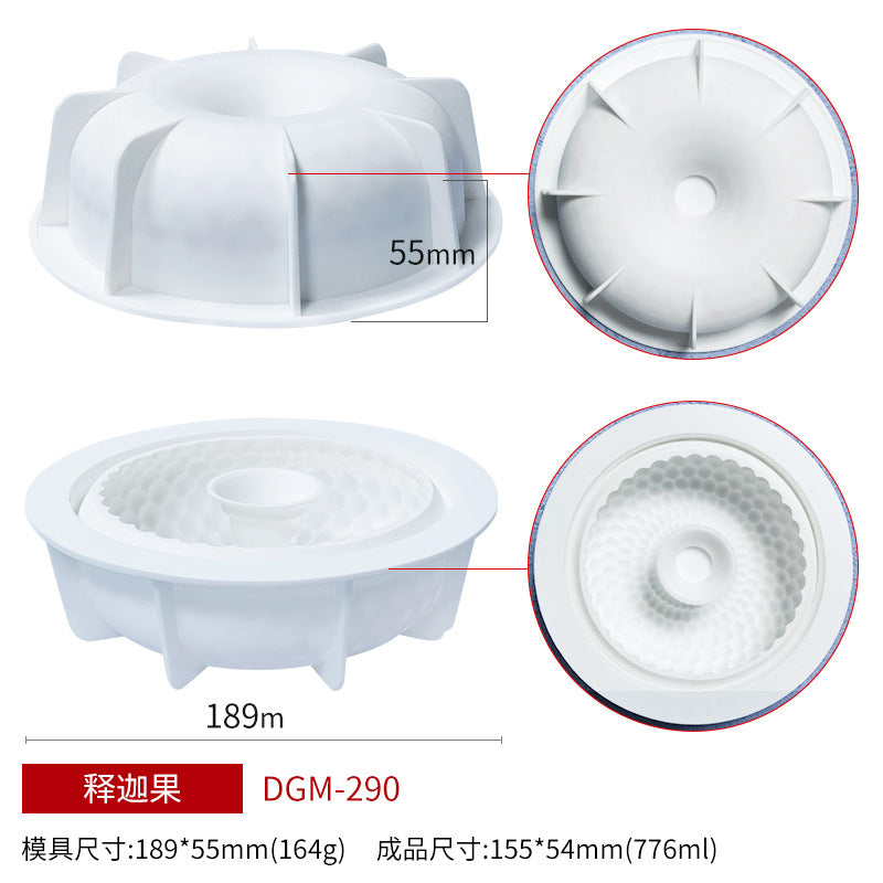 Molde de Silicona para Donuts y Mousse