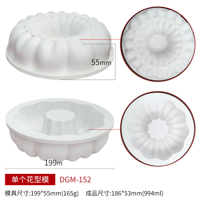 Molde de Silicona para Donuts y Mousse