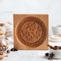 Moldes de Madera de Haya para Galletas