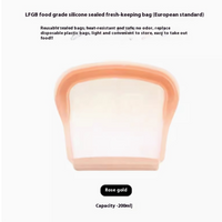 Bolsa de Silicona Reutilizable para Alimentos