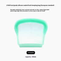 Bolsa de Silicona Reutilizable para Alimentos