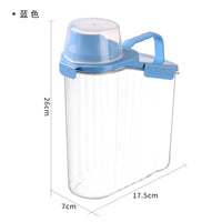 Contenedor Transparente para Cereales con Tapa