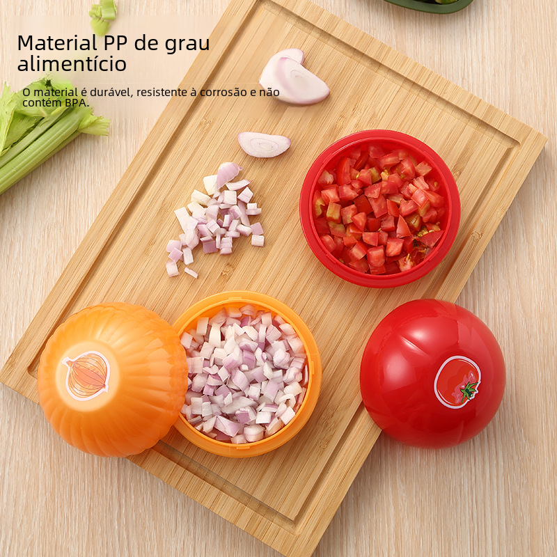Set de Recipientes para Aguacate, Cebolla y Tomate