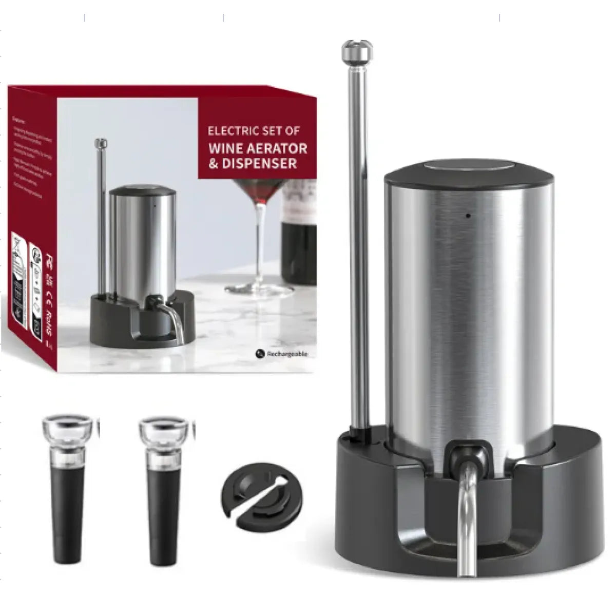 Aireador Automático para Vino