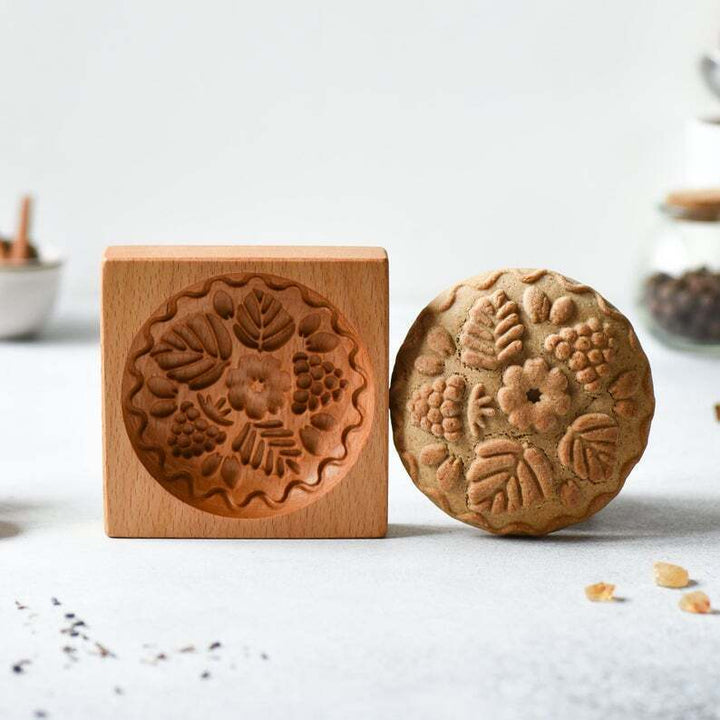 Moldes de Madera de Haya para Galletas