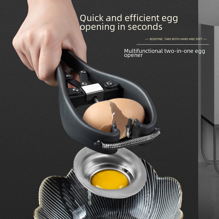 Abridor de Huevos con Separador de Clara