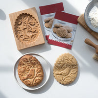 Moldes de Madera de Haya para Galletas