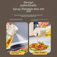 Aceitera Pulverizadora 2 en 1 de Cristal