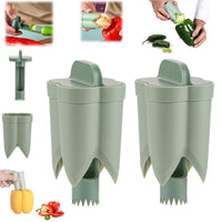 Vaciador de Frutas y Verduras 2 en 1
