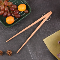 Pinzas de Madera de Haya para Alimentos