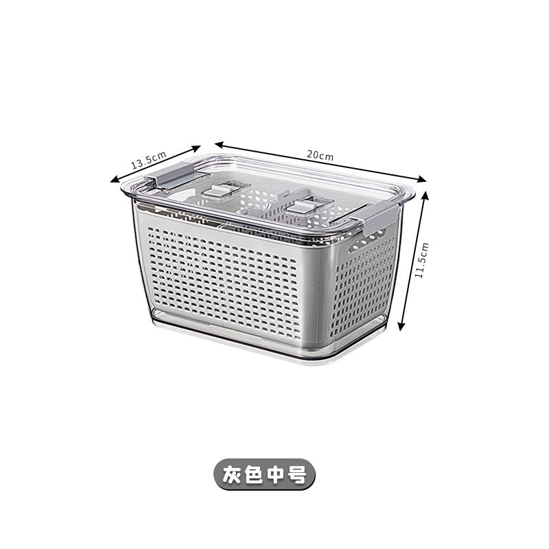Contenedor para Fruta con Cesta Escurridora