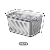 Contenedor para Fruta con Cesta Escurridora