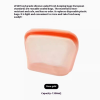 Bolsa de Silicona Reutilizable para Alimentos
