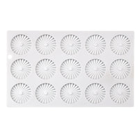 Molde de Silicona Plisado para Mousse