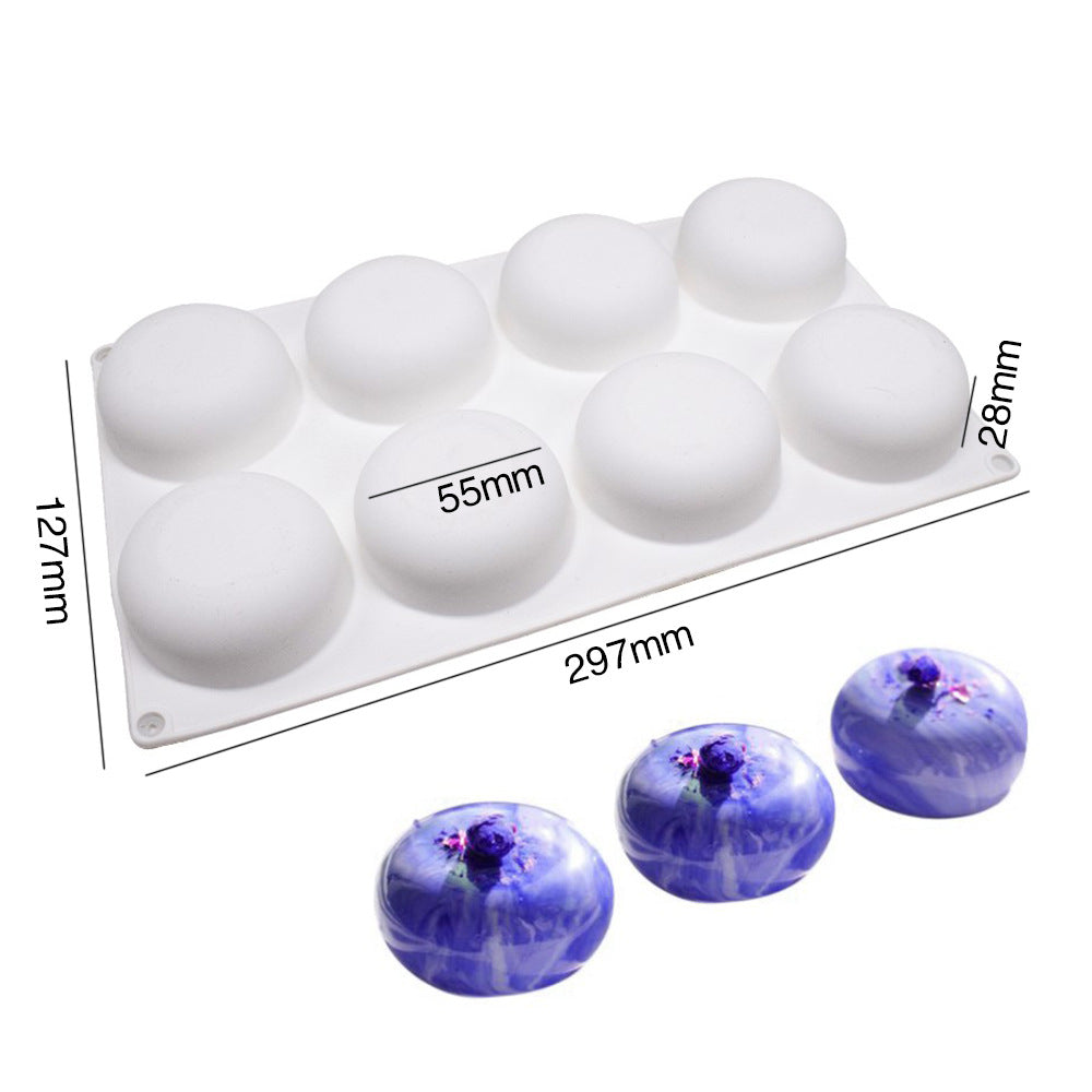 Molde de Silicona con Forma de Huevo