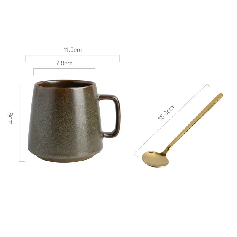Taza de Gres Estilo Japonés