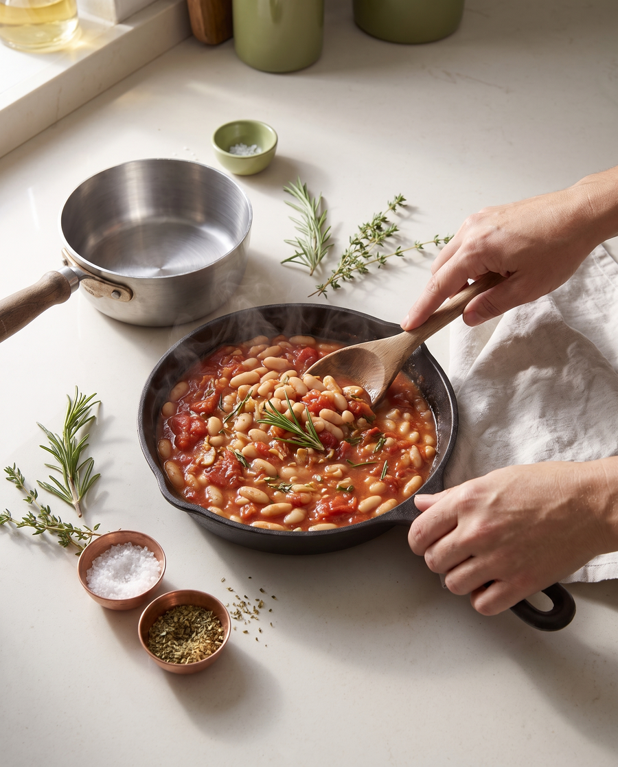 Cocina y mesa