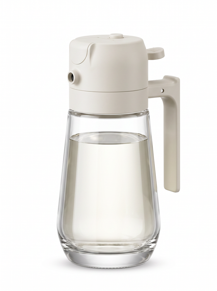 Aceitera pulverizadora 2 en 1 de cristal en AugeShop