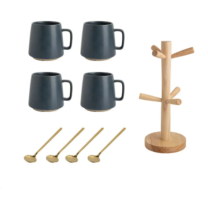 Taza de Gres Estilo Japonés